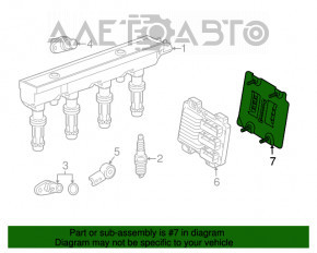 Suport ECU Buick Encore 13-19