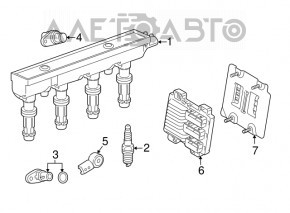 Suport ECU Buick Encore 13-19