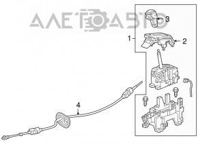 Шифтер КПП Chevrolet Cruze 11-15 акпп