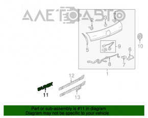 Emblema cu inscripția BUICK de pe ușa portbagajului Buick Encore 13-19