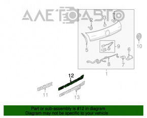Эмблема надпись ENCORE двери багажника Buick Encore 13-19