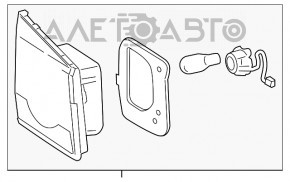 Lampa interioară pentru capacul portbagajului dreapta Chevrolet Cruze 11-15