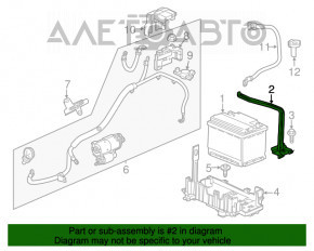 Suport baterie Buick Encore 13-19