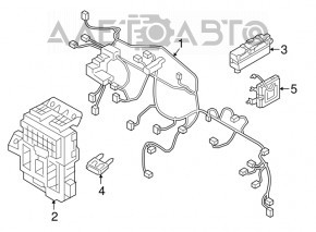 Body Control Module Hyundai Tucson 16-21