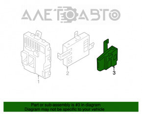 Power Distribution Module Hyundai Sonata 11-15 hybrid, слом креп