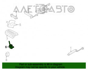 Receptorul de telecomandă Key Fob pentru Hyundai Santa Fe 13-18