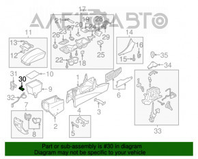 Theft Locking Keyless Entry Smart Key Control Module Hyundai Sonata 11-15 hybrid