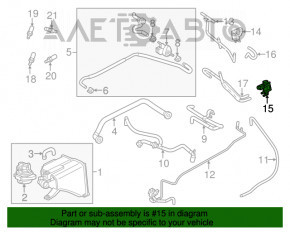 Supapa solenoidă pentru Porsche Cayenne 958 11-17 4.8 Turbo