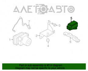 Stability Yaw Speed Rate Sensor Hyundai Sonata 11-15