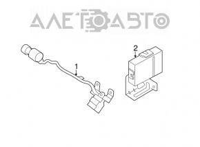 Modulul de control al camerei de parcare Hyundai Sonata 11-15 hibrid