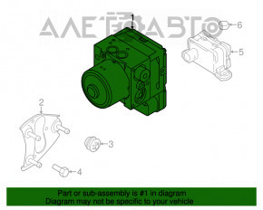 ABS ABS Porsche Cayenne 958 11-17