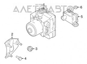 ABS ABS Porsche Cayenne 958 11-17