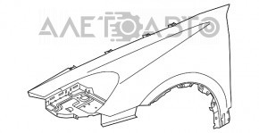 Aripa dreapta fata pentru Porsche Cayenne 958 11-14