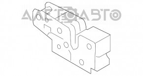 Blocare capota Porsche Cayenne 958 11-14 nou original OEM