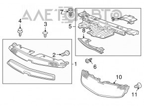 Capacul televizorului Chevrolet Cruze 11-14