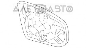 Element oglindă stânga Nissan Murano z51 09-14