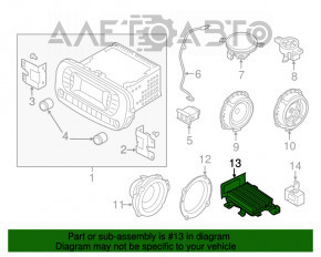 Усилитель Kia Soul 14-19