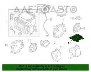 Amplificator Kia Sorento 16-20