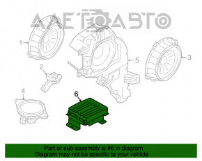 Усилитель аудио Hyundai Tucson 16-21