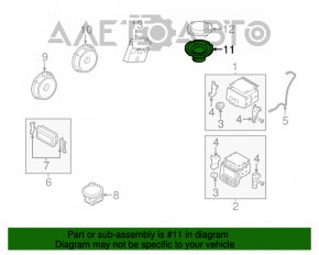 Subwoofer Hyundai Sonata 11-15