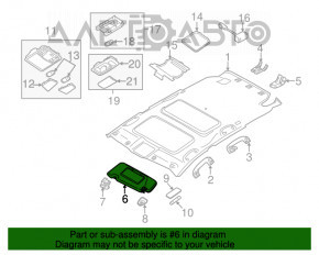 Capota dreapta Nissan Murano z51 09-14 gri