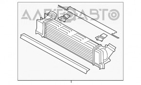 Intercooler BMW 3 F30 12-16 N20 nou, neoriginal