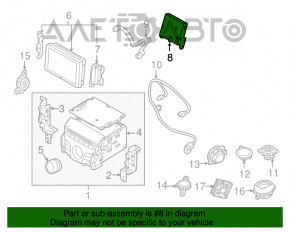 UNITATEA DE TELEMATICĂ AUTO Hyundai Azera 12-17 3.3