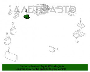 Fuel Pump Relay Porsche Cayenne 958 11-17