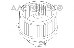 Motor ventilator incalzire Hyundai Elantra AD 17-20 nou original OEM