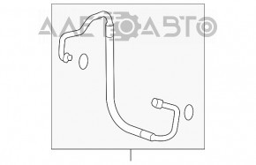 Bobina de condensare a compresorului de aer condiționat Hyundai Tucson 16-18