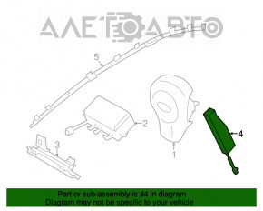 Airbagul scaunului drept Subaru XV Crosstrek 13-17