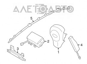 Airbagul scaunului drept Subaru XV Crosstrek 13-17