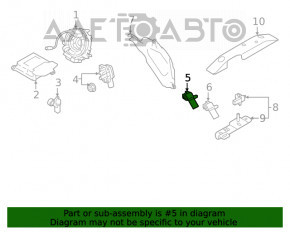 Senzor airbag usa dreapta Subaru Forester 19- SK