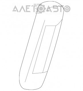 Airbagul pentru scaunul drept al Nissan Versa Note 13-19.