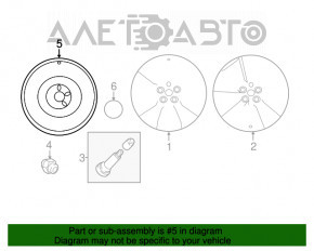 Roata de rezerva pentru Mazda 6 13-21 R17 125/70