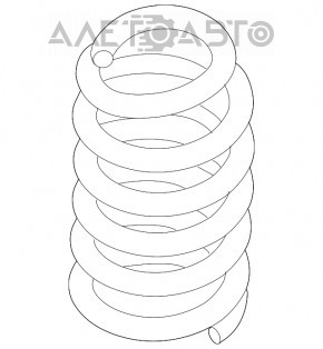 Arc spate stânga Ford Flex 09-12 pre-restilizare FWD