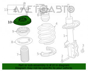 Suport amortizor față dreapta Ford Escape MK4 20-