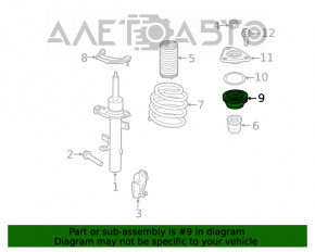 Suport amortizor față stânga Ford C-max MK2 13-18