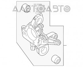 Capac spate dreapta Ford Flex 09-19 FWD