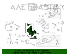 Capac spate dreapta Ford Flex 09-19 FWD