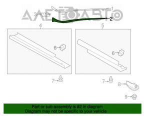 Montarea matriței parbrizului față stânga Ford C-max MK2 13-18