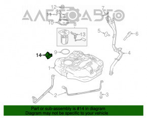 Controlerul pompei de combustibil Ford C-max MK2 13-18 energi