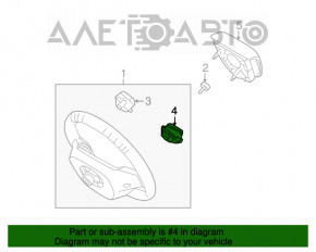 Кнопки руля Ford Fiesta 11-19