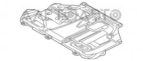 Protecția motorului Ford Focus mk3 11-18 2.0 cu defect.