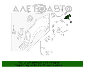 Blocare capac rezervor Mazda 6 13-21