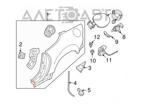 Blocare capac rezervor Mazda 6 13-21