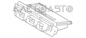 Modulul ECU al motorului Ford Flex 09-12 post-restilizare.