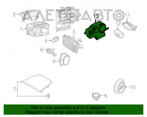 Subwoofer Ford Flex 09-19