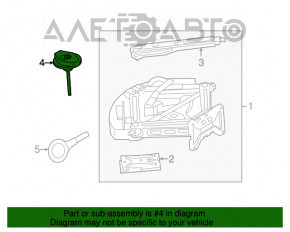 Suport roată de rezervă Ford Explorer 11-19