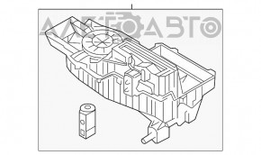 Arzătorul asamblat Ford Explorer 11-19 auto